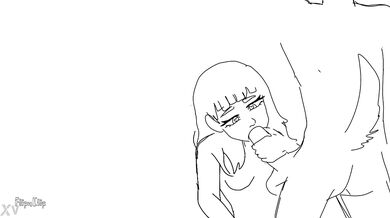 suckling little wolf