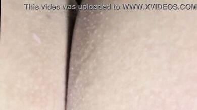 Real Homemade interracial - cuckold husband sharing his wife with lack boy, she was so begging for anal play