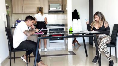 He fucked his sister-in-law in front of his wife! WHAT!? She masturbates and enjoys watching